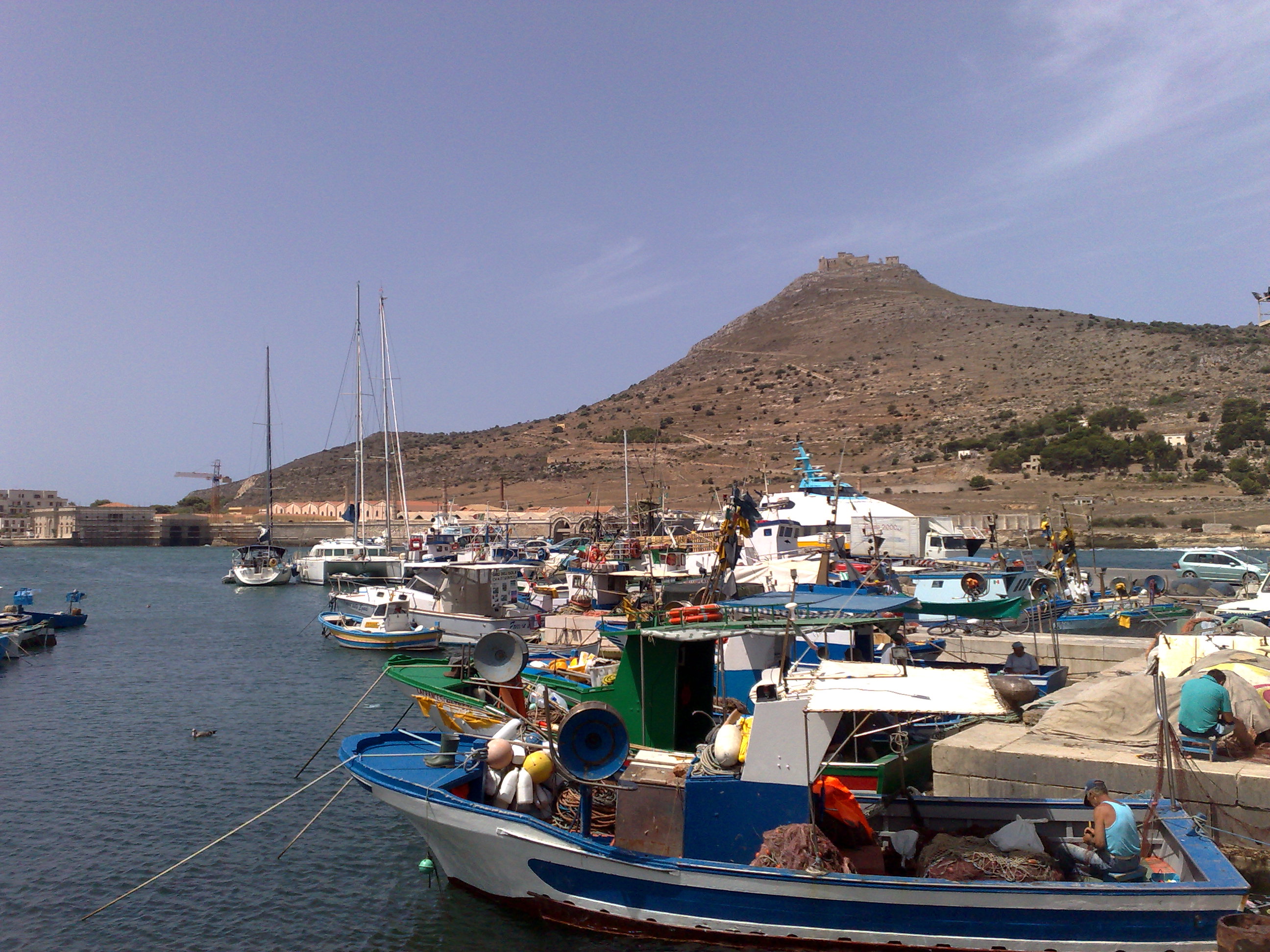 Il porto di Favignana